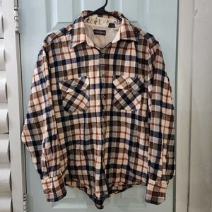 Vintage plaid buttondown shirt northwest territory medium